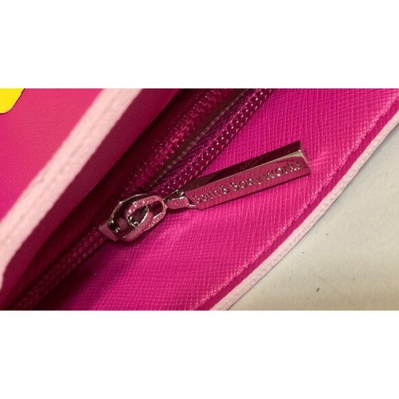 Pink Faux Leather Tote Bag With Laser-Cut Design By Bath & Body Works - Picture 3 of 5